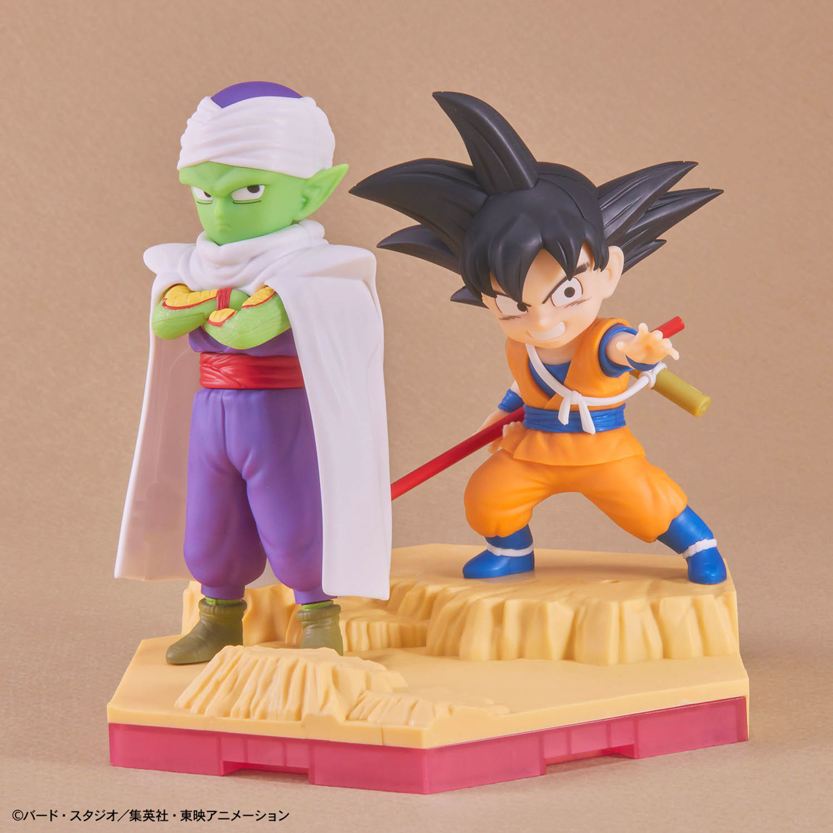 BANDAI DRAGONBALL DAIMA SON GOKU MINI & PICCOLO MINI