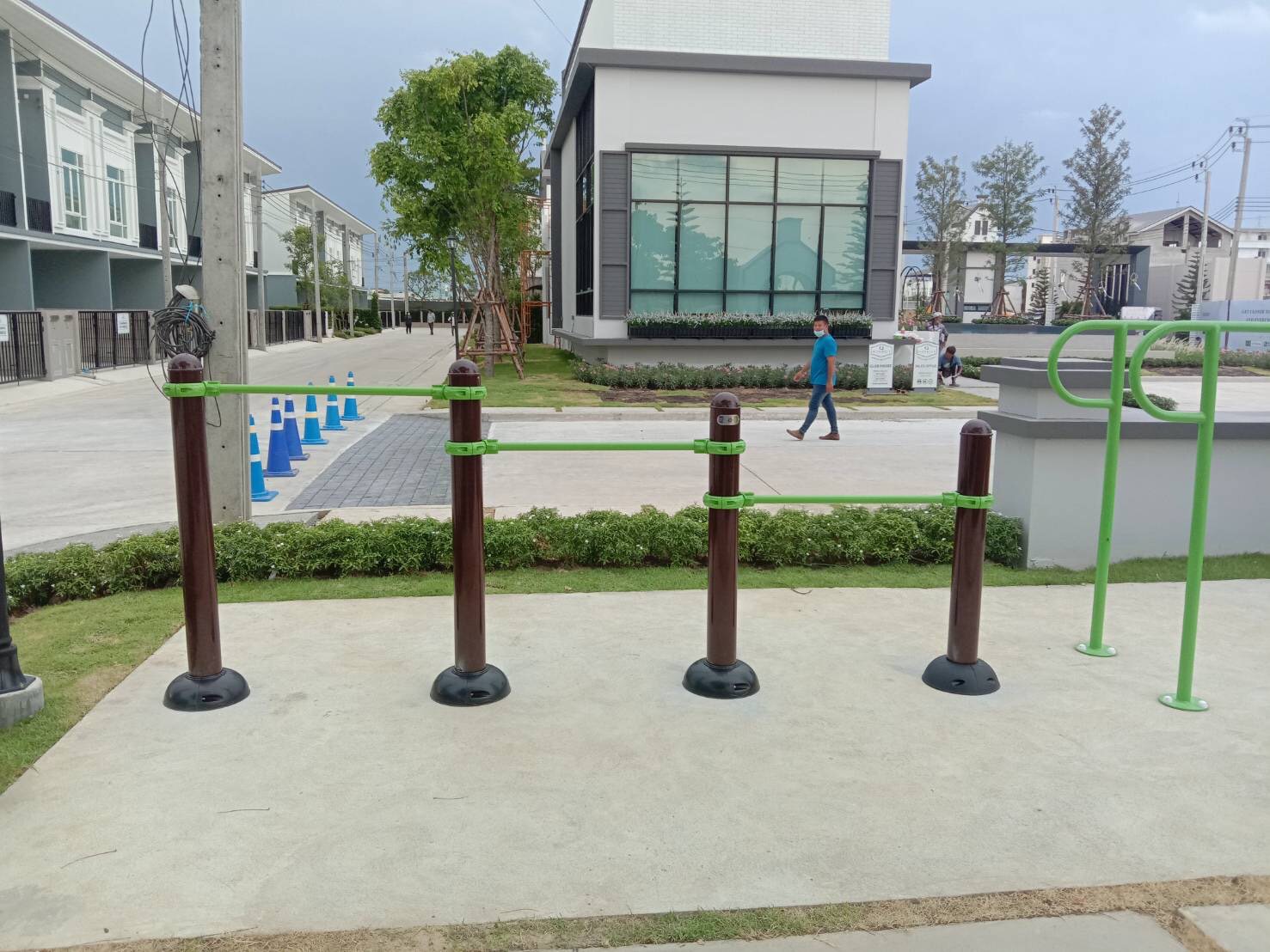 เครื่องออกกำลังกาย ชุด บาร์ 3 ระดับ บารฺฝึกความแข็งแรงของกล้ามเนื้อแขน