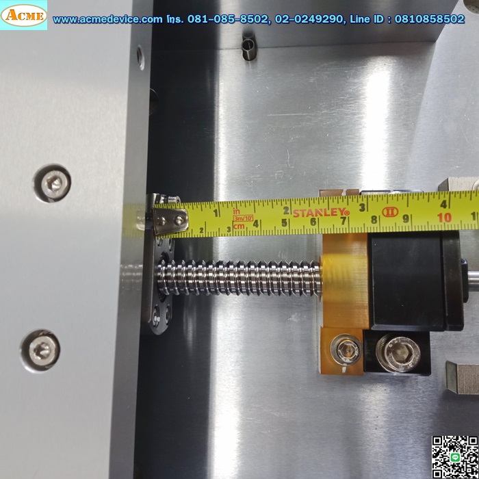 แกนสําเร็จรูป Ball Screw ??? รุ่น ???, ขนาด 300 mm x 370 mm, แกนโต 14 mm, Stroke 60 mm Pit 4 mm