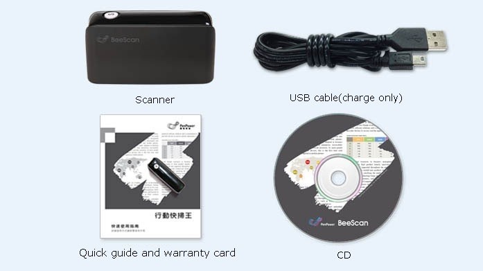 เครื่องสแกนแบบพกพา PenPower รุ่น Beescan