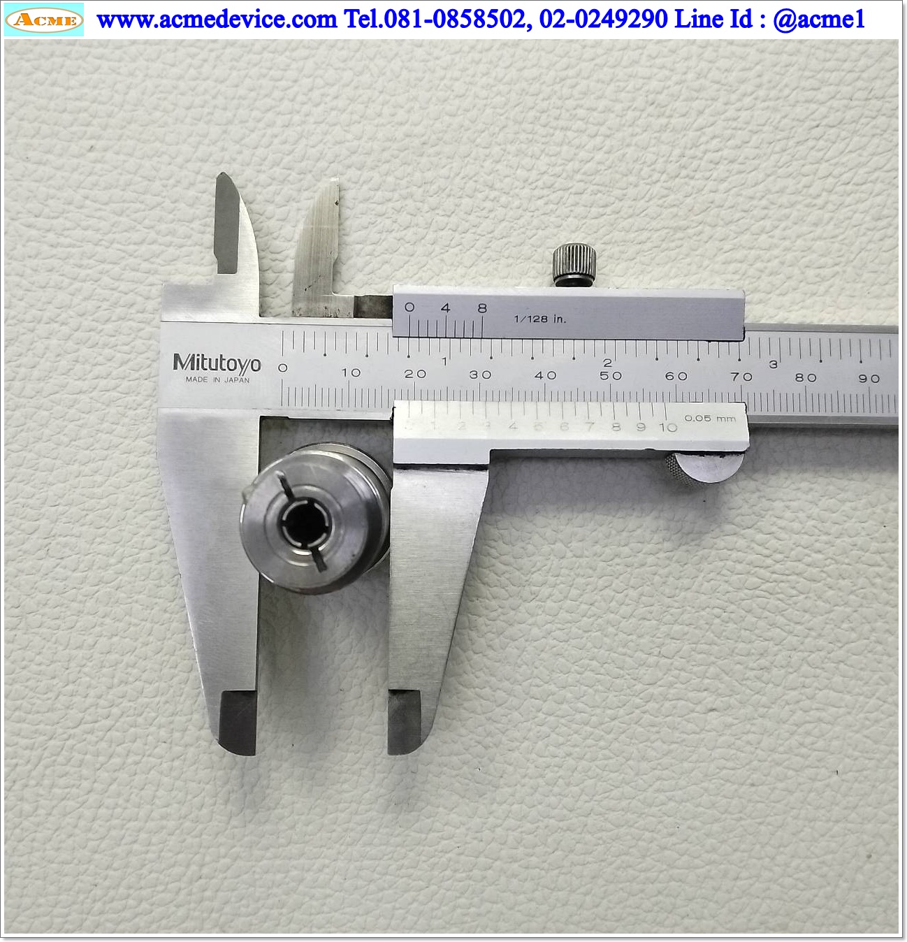 Coupling ขนาด ID 5/8 mm, OD 19 mm., L 36 mm.