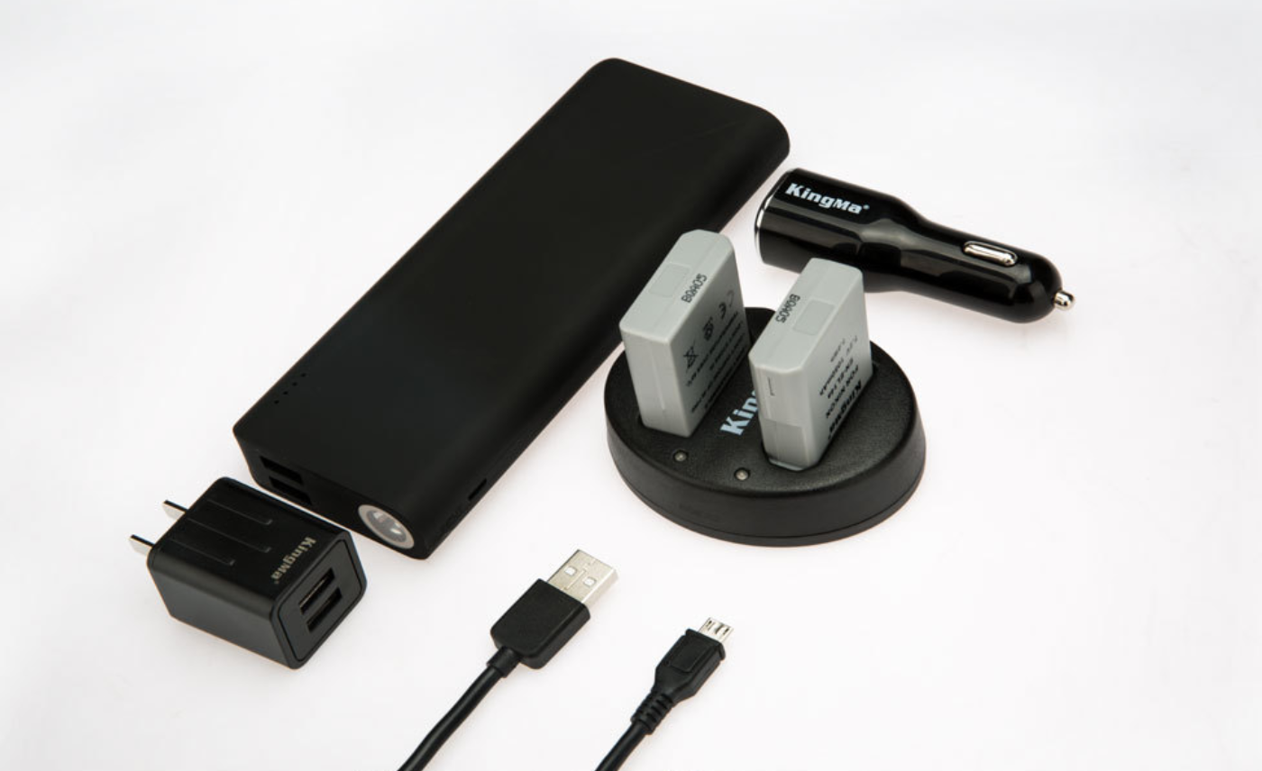 แท่นชาร์จแบต2ก้อน ยี่ห้อkingma สำหรับแบตเตอรี่ Canon LP-E8