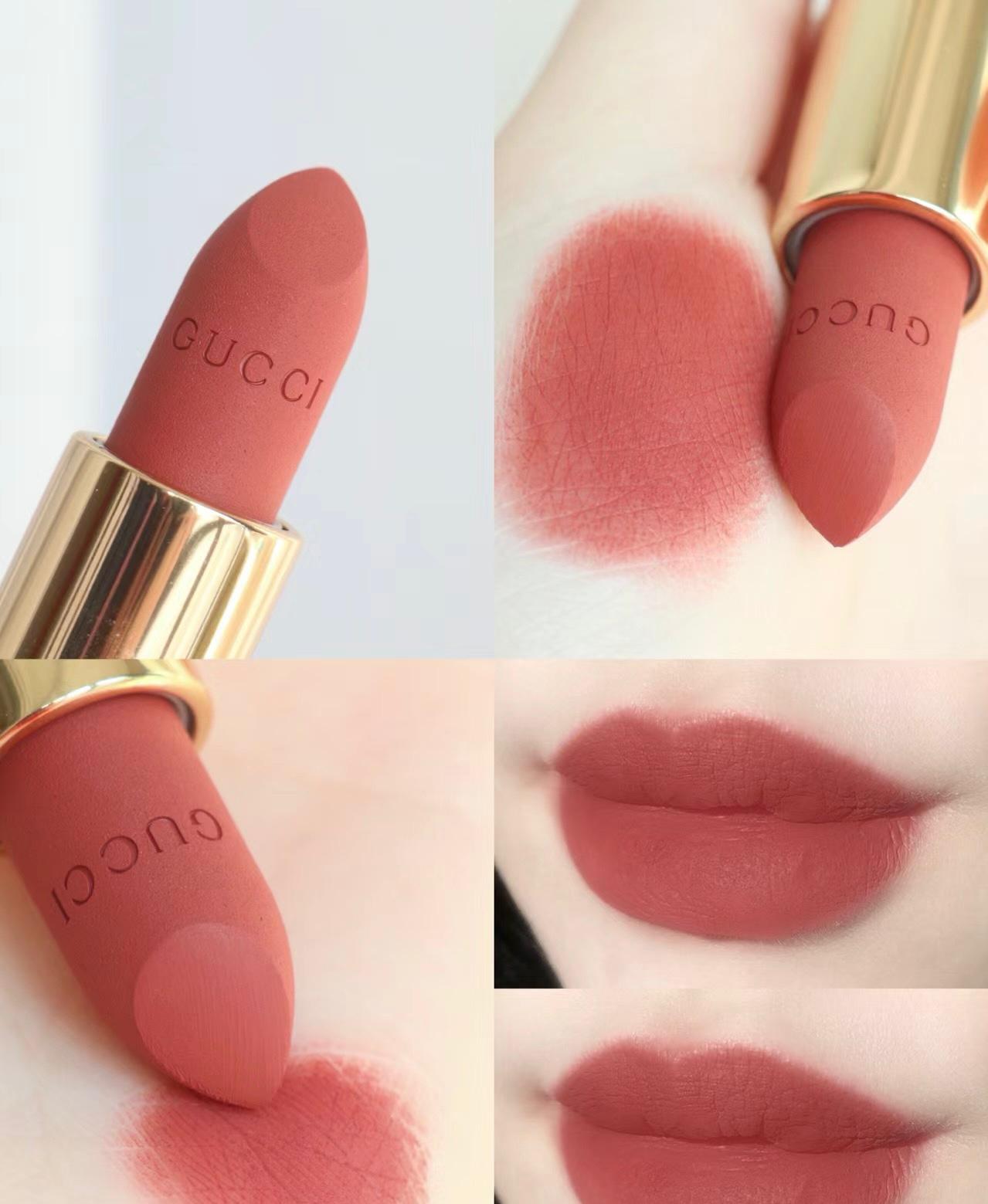 ลิปสติกกุชชี่ GUCCI Rouge Matte Lipstick #208 1g