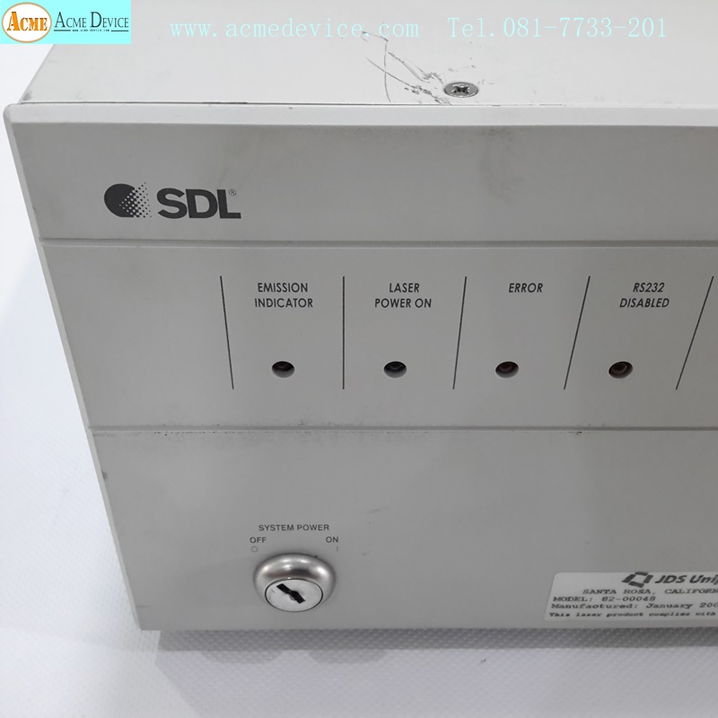 Laser Fiber JDS Uniphase รุ่น 82-00048, 10W