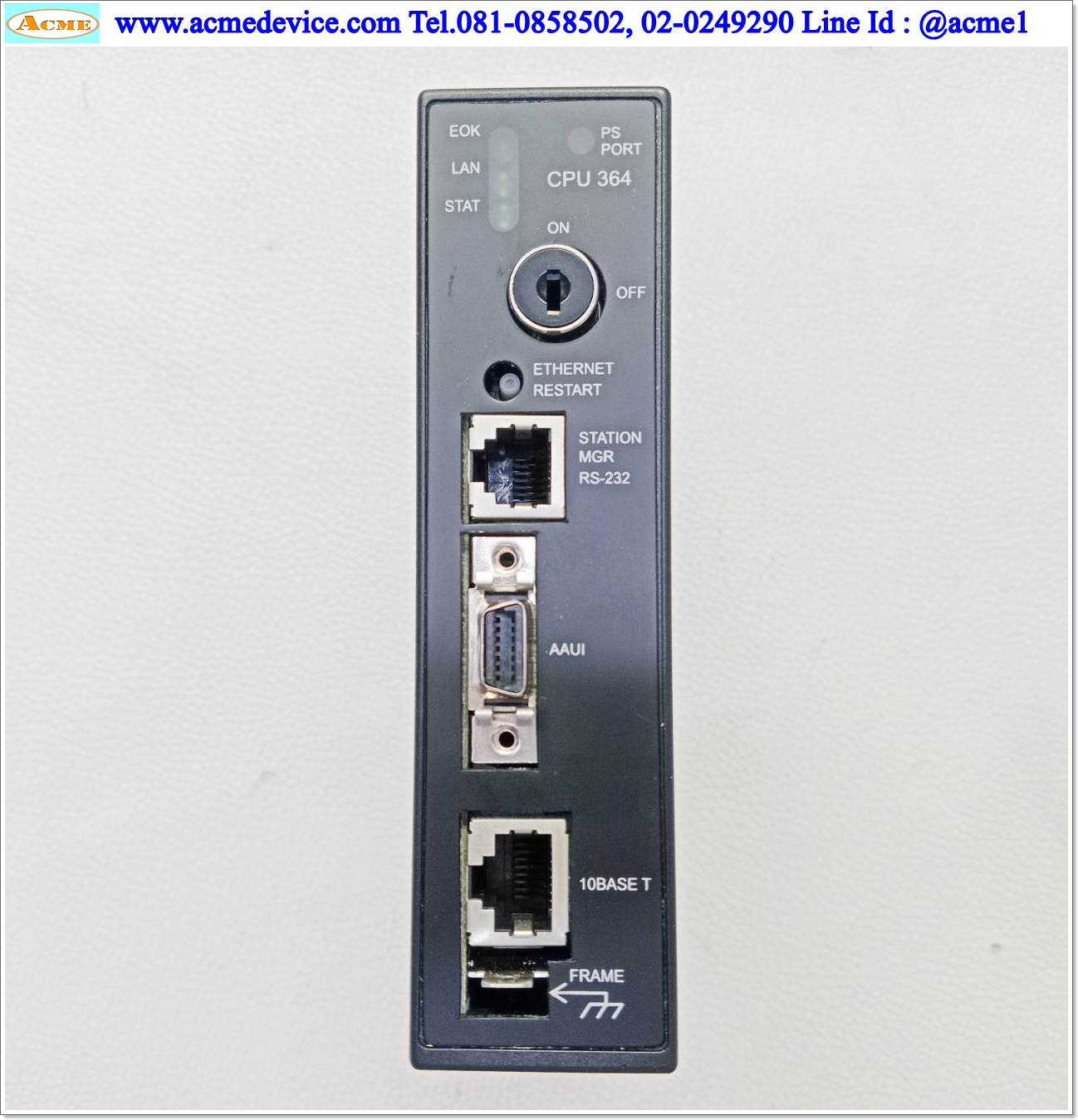 PLC GE FANUC รุ่น IC693CPU364-CJ, Ethernet Communication CPU Unit 240K User Memory