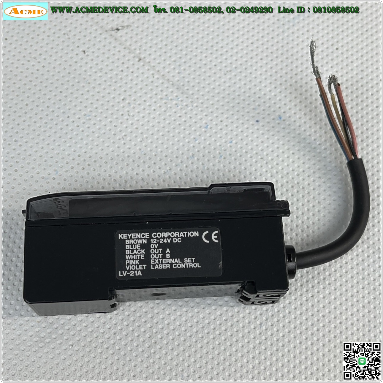 Laser Amp Keyence รุ่น LV-21A, NPN