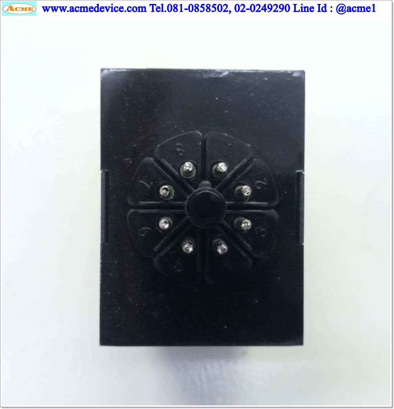 Timer SSAC รุ่น TDML120AL, Range 0.1-102.3s, 120Vac