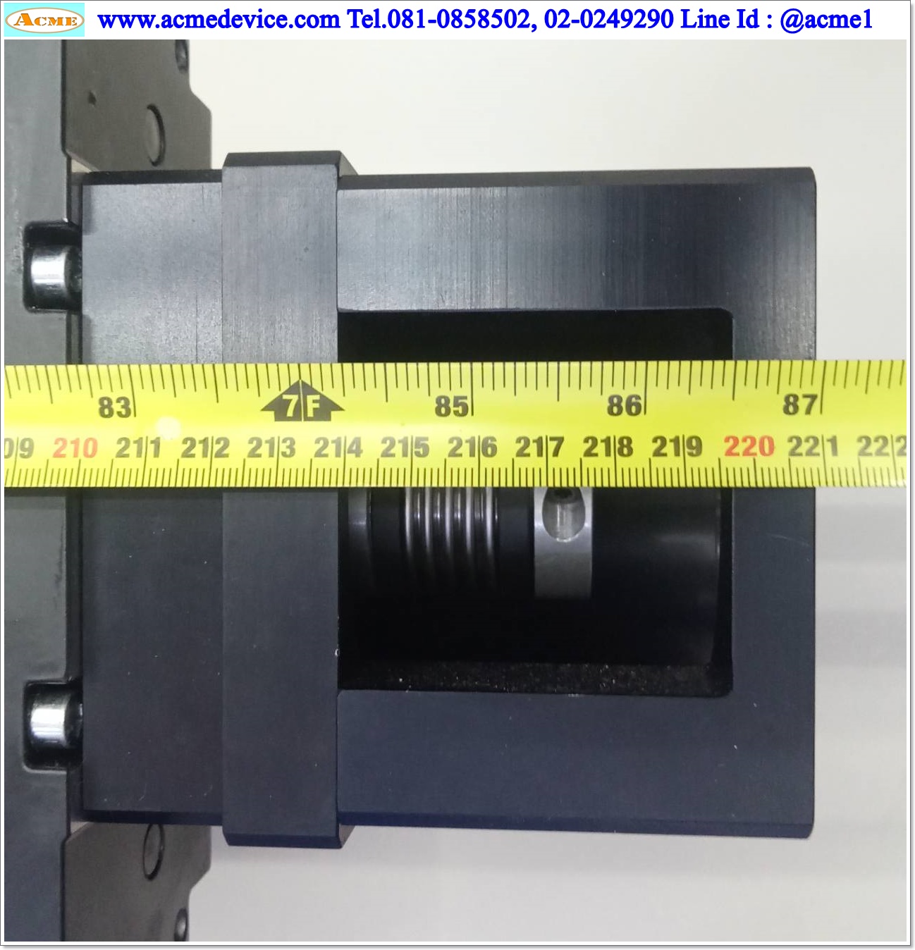 แกนสำเร็จรูป Ball screw Rexroth รุ่น CKK-200-NN-1, R036060000, ขนาด 200 x 2210 mm, แกนโต 30 mm., Stroke 1640 mm., Pit 20 mm.