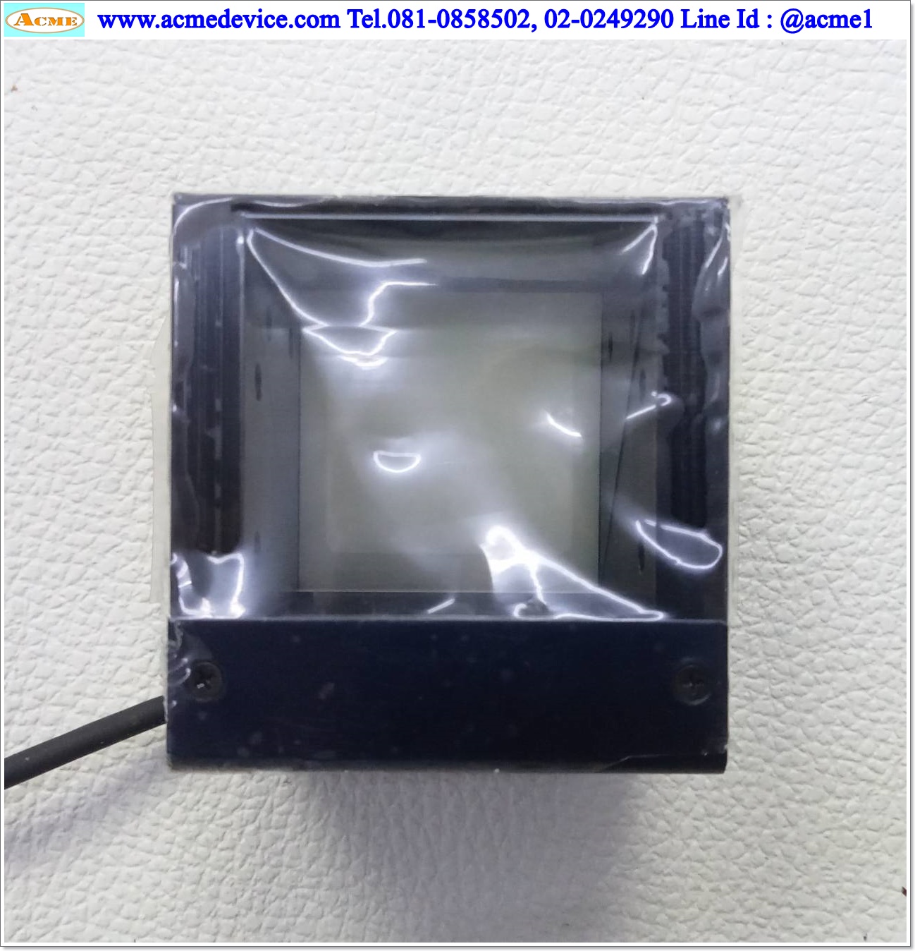 Lighting CCS รุ่น LFV3-34RD-24(A), ขนาด 46 x 48 x 38 mm, 24Vdc (สีแดง)