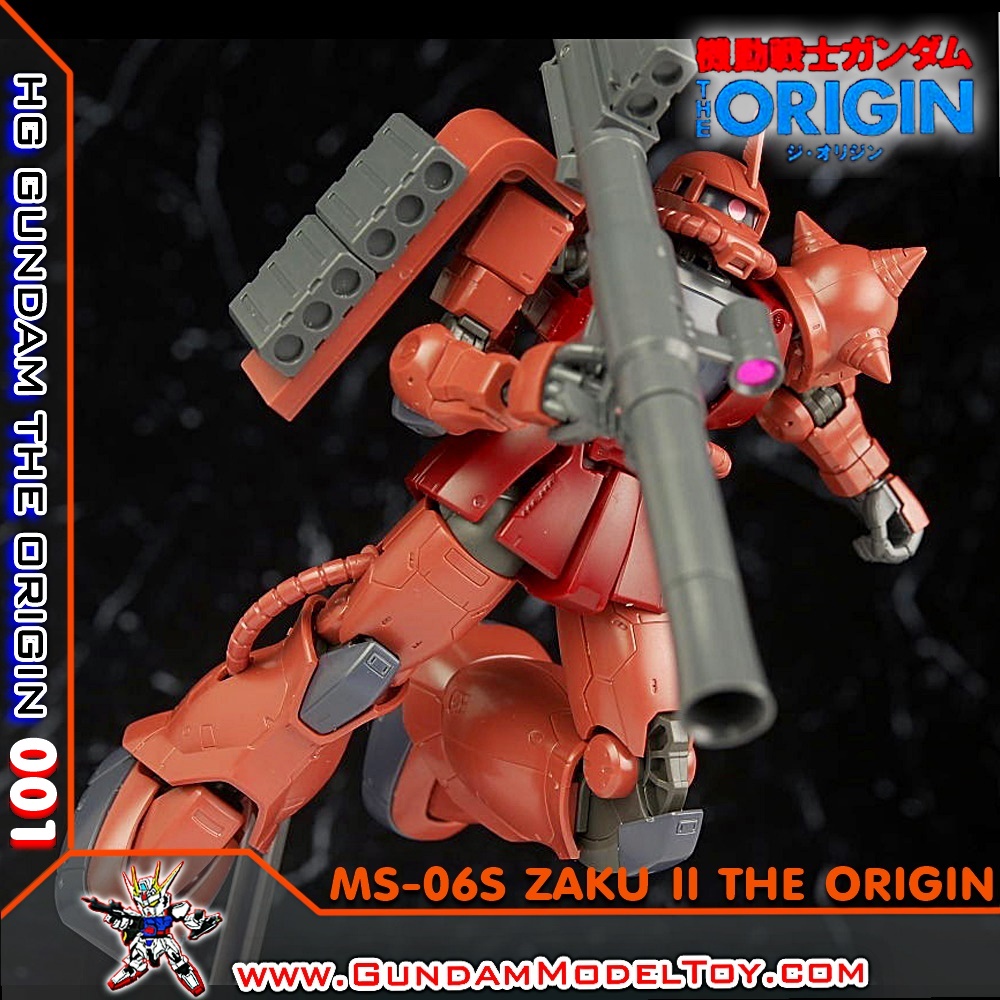 HGORIGIN 1/144 MS-06S ZAKU II ชาร์ ซาคุ 2