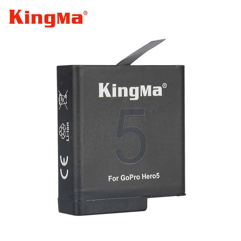 แบตเตอรี่และแท่นชาร์จยี่ห้อKingma สำหรับกล้อง GoPro5