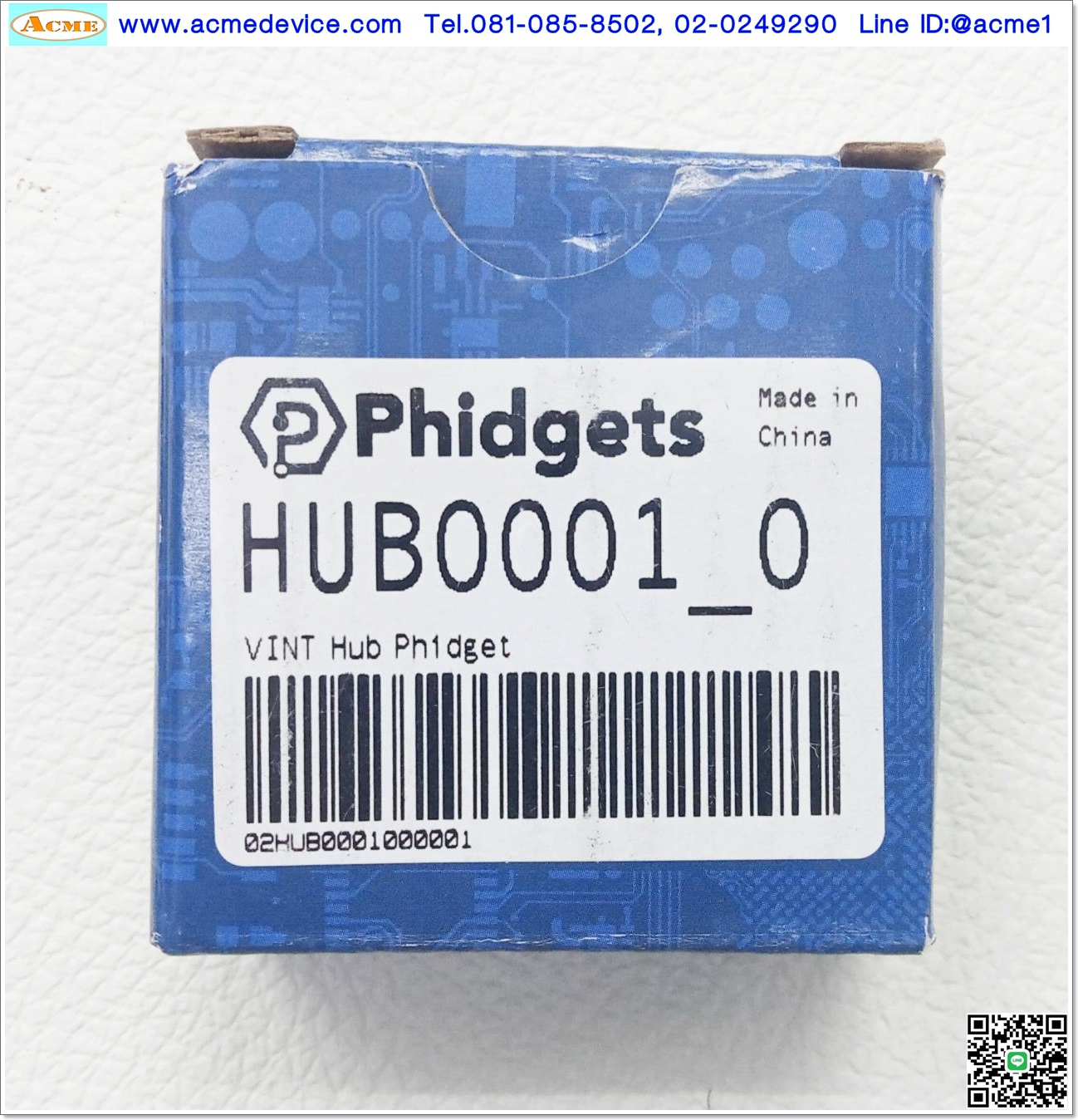 USB VINT HUB PHIDGET รุ่น HUB0001_0, IOT USB