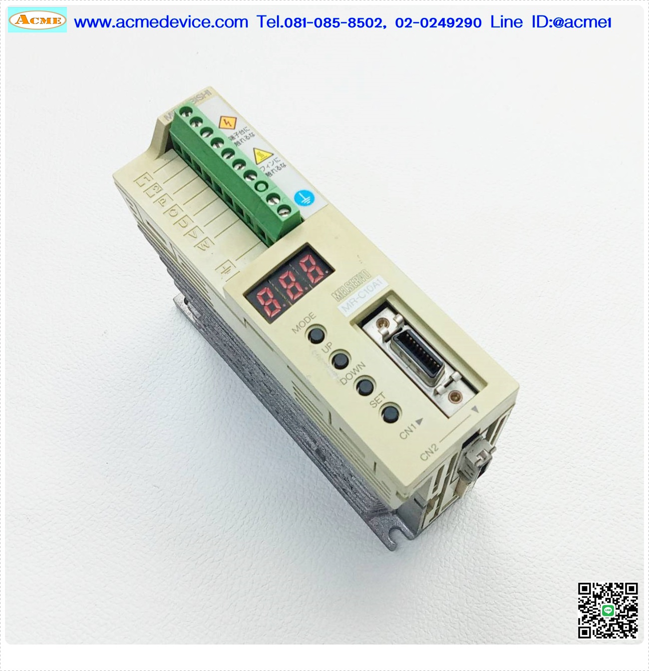 Servo Drive Mitsubishi รุ่น MR-C10A1, 100W