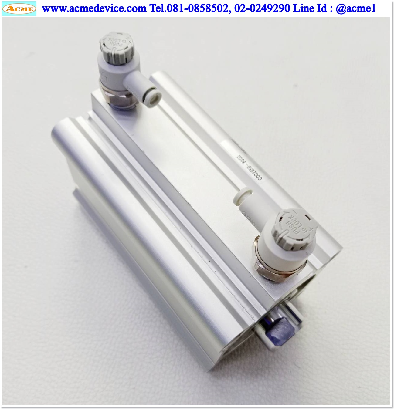 Air Cylinder SMC รุ่น CDQ2B50-60DZ, Bore 50 mm., Stroke 60 mm.