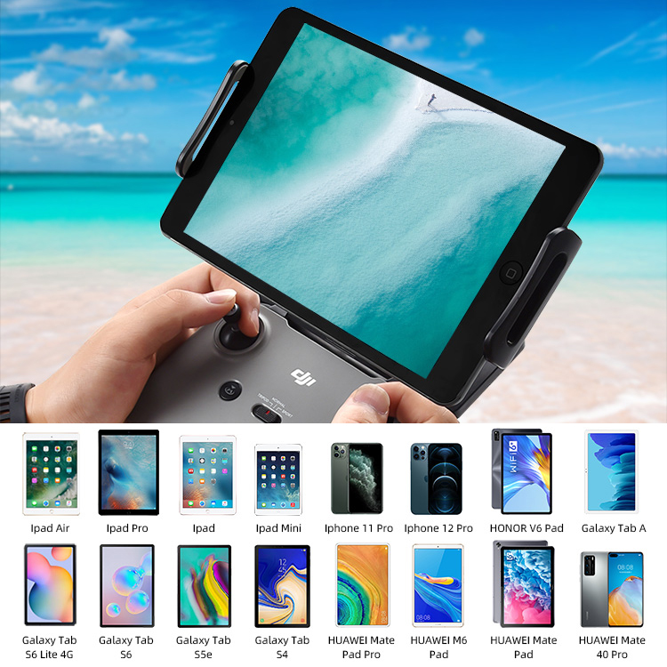 ตัวหนีบแท็บเล็ต/มือถือ STARTRC Pad holder สำหรับรีโมท Dji Mini2/Mavic Air2/Mavic 2/Mavic Mini2/Mavic Pro/Spark