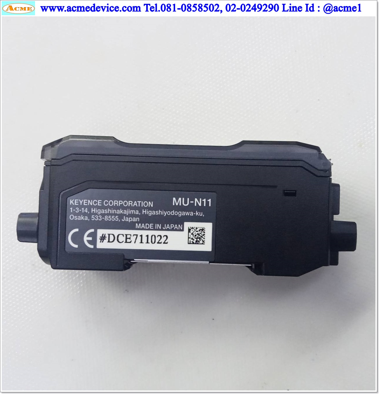 Multi Sensor Controller Keyence รุ่น MU-N11 & Spectrum Sensor Keyence รุ่น LR-W500C, ระยะ 30 to 500 mm., NPN/PNP