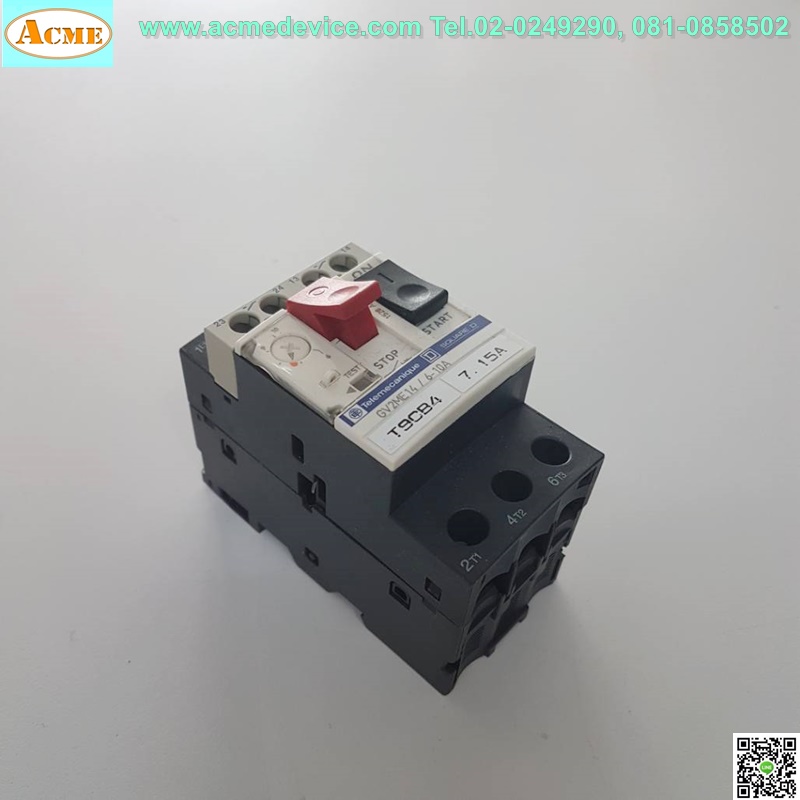 Start Motor 0.16A, Breaker Telemecanique GV2ME01/0.1-0.16A