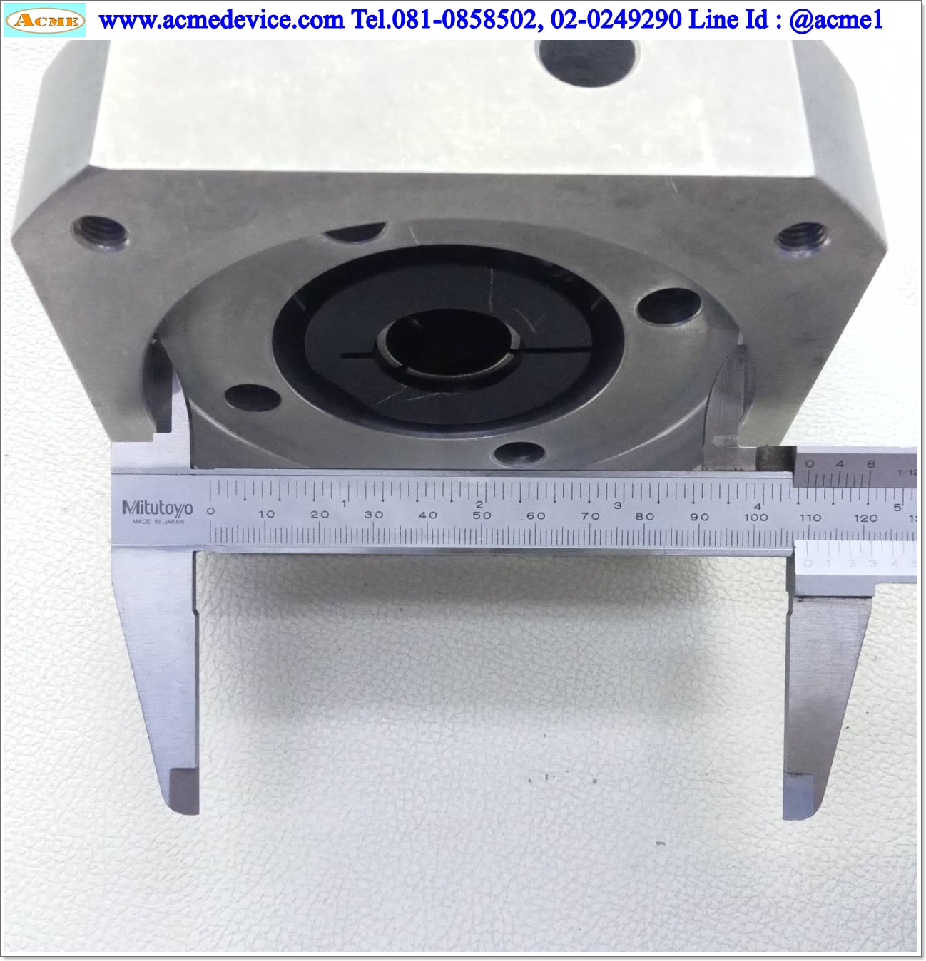 Gear Head APEX รุ่น PE ll 120, Retio 10:1 (เพลาเข้า 24 mm., ออก 32 mm.), for 1kW, 1.5kW, 3kW