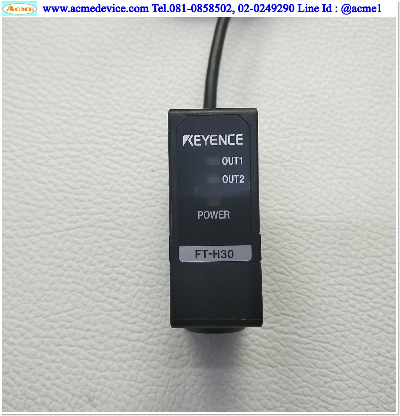 Infrared Temperature Sensor Keyence รุ่น FT-H30 (Sensor Head)