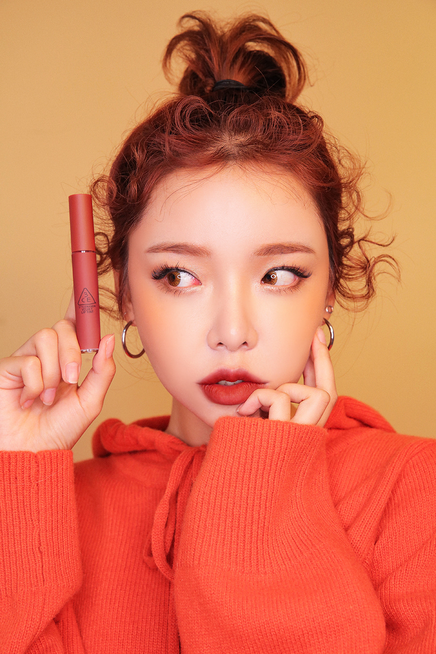 ลิปเนื้อเวลเวตแมท 3CE Velvet Lip Tint สีDaffodil