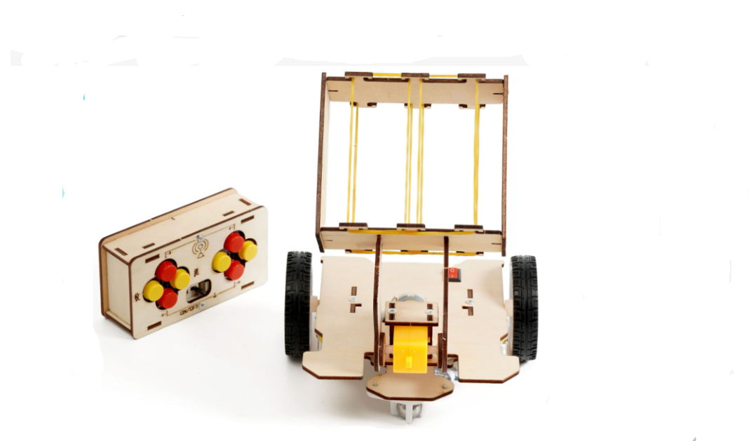 หุ่นยนต์บังคับไร้สายเก็บลูกปิงปอง