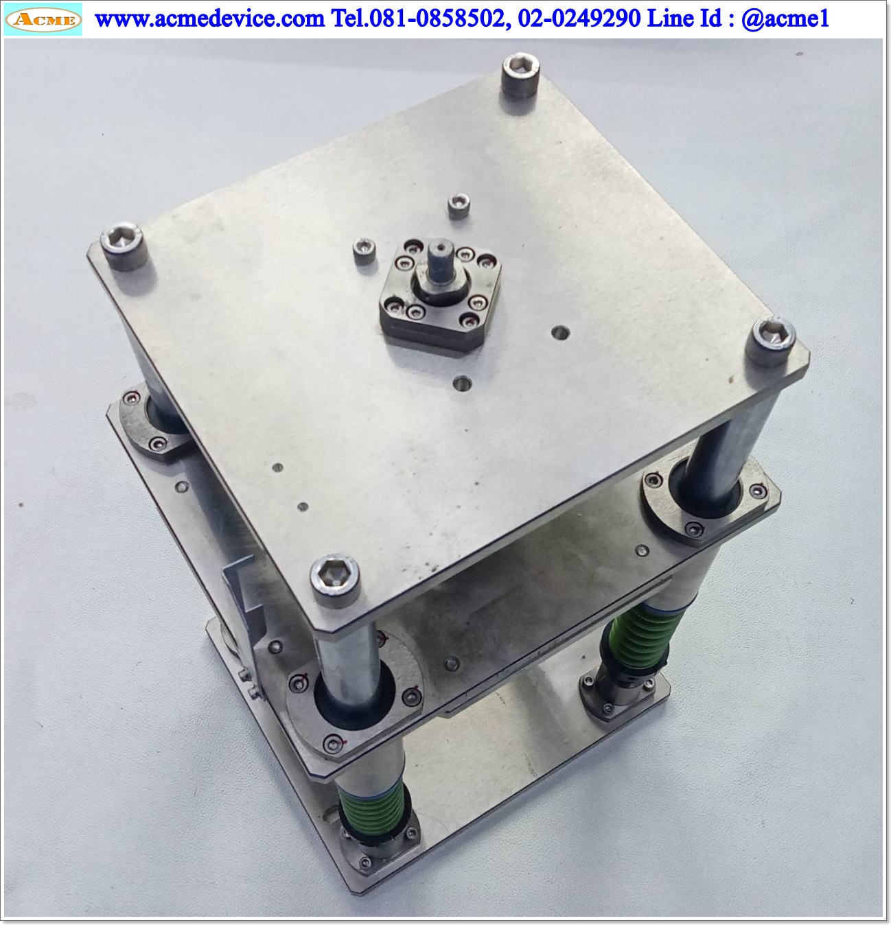 แท่นปั๊ม Ball Screw ขนาด 230 x 260 x 450, Stroke 35 mm., Pit 5