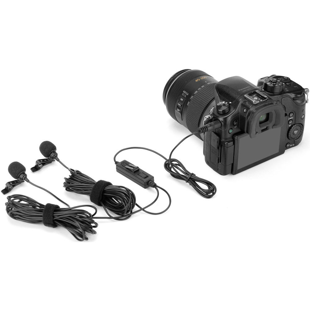 Saramonic Lavmicro 2M Dual head LAVALIER MICROPHONE รับประกันศูนย์ไทย 1 ปี