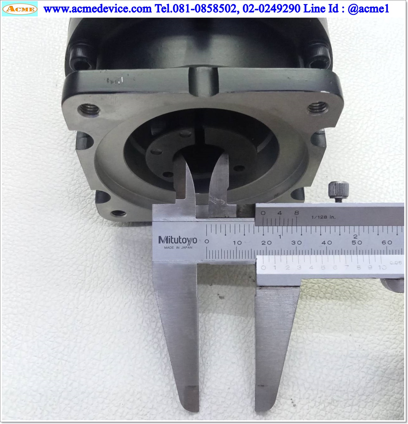 Gear Head Mitsubishi รุ่น K10012 D, Ratio 12:1 (เพลาเข้า 19 mm., ออก 32 mm.) for 750W