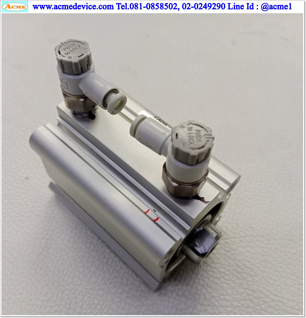 Air Cylinder SMC รุ่น CDQ2A32-35DCZ, Bore 32 mm., Stroke 35 mm.