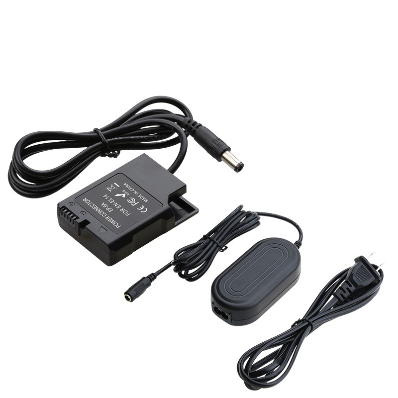 แบตเตอรี่ดัมมี่(แบตไลฟ์สด) ยี่ห้อ FB DC Coupler รุ่น EN-EL14 สำหรับกล้อง Nikon D5500 D5600 D5300 D3300 D3400 d5100 D3200 D3