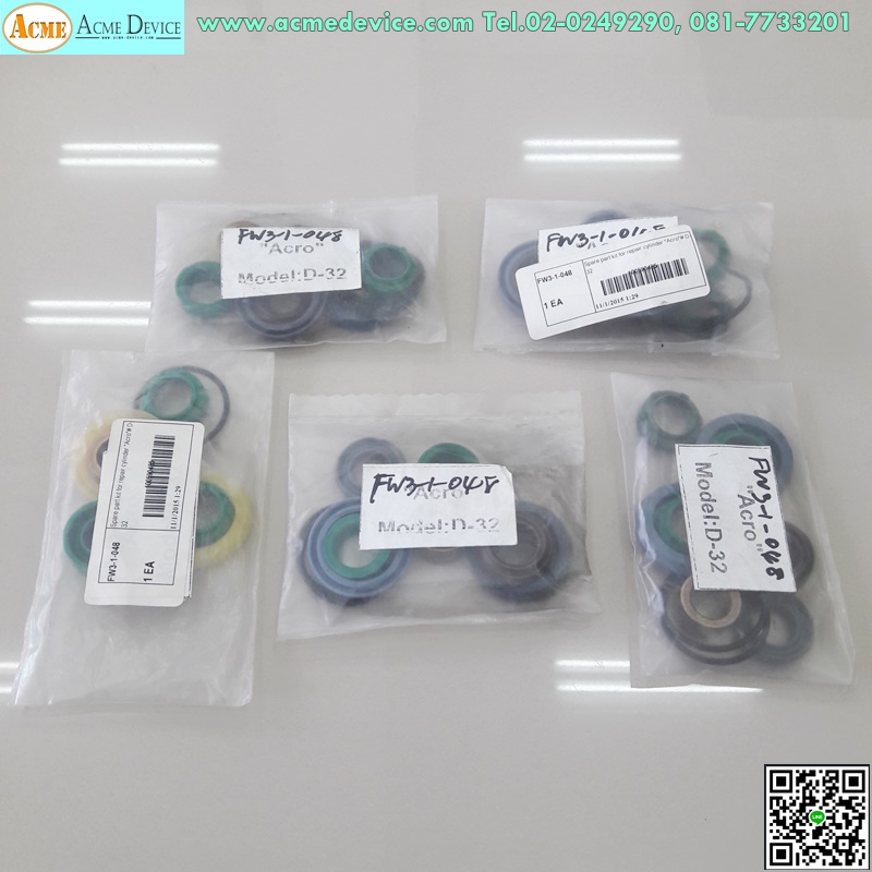 Spare Part kit for Repair Cylinder Acro รุ่น D-32