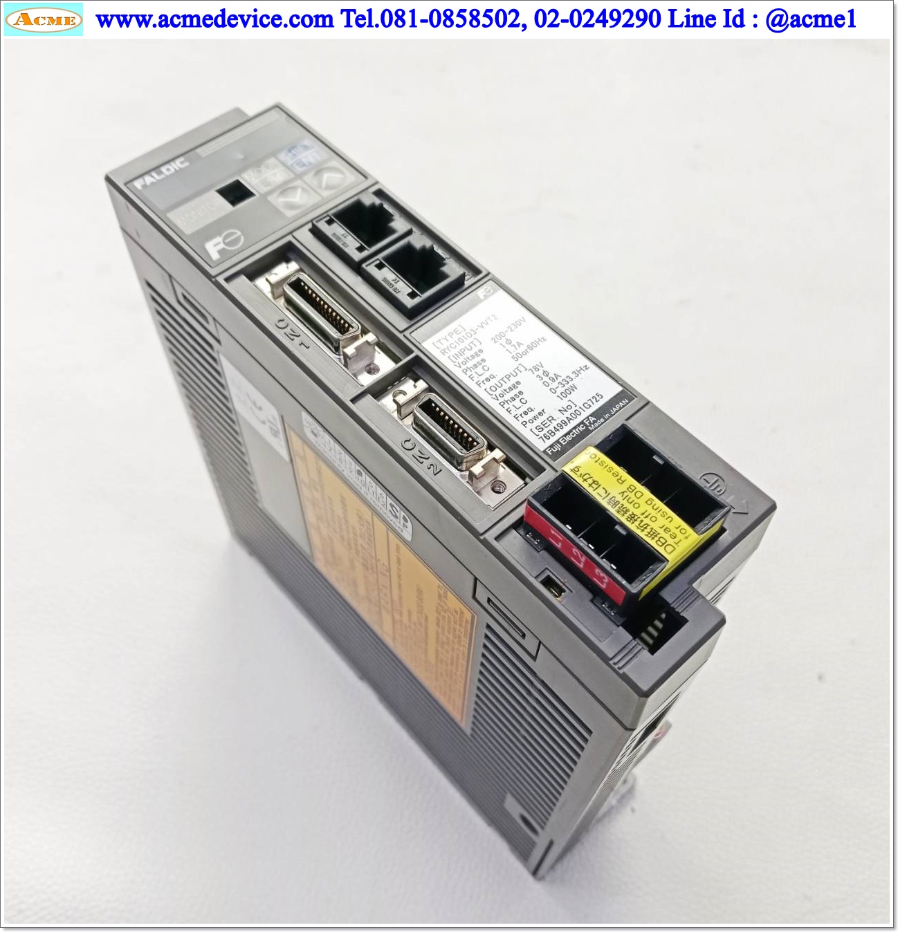 Servo Drive Fuji รุ่น RYC101D3-VVT2, 100W