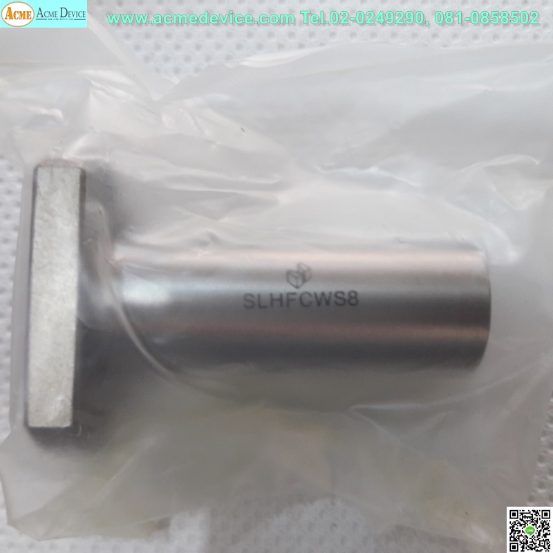 Linear Bushing Misumi รุ่น SLHFCWS8, Dia 8 mm, OD 15 mm, L 45 mm