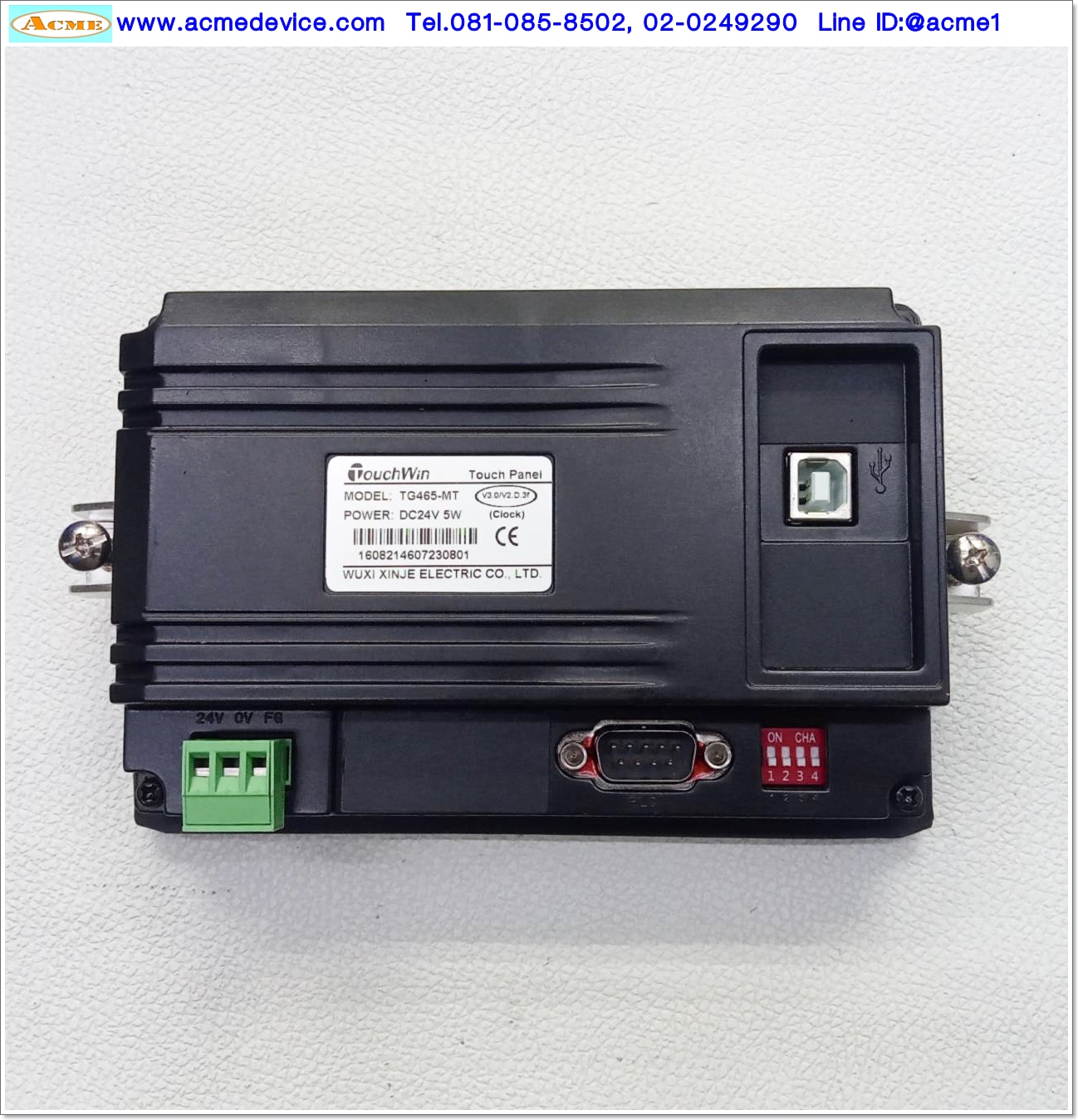 HMI Touch Screen Xinje รุ่น TG465-MT, 4.3", 24Vdc (มีตำหนิ)