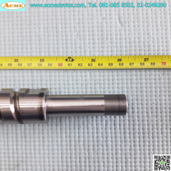 Ball Screw Tsubaki รุ่น 31N-0114-41, เพลาโต 32 mm, ยาว 665 mm, Stroke 410 mm, Pit 15 mm