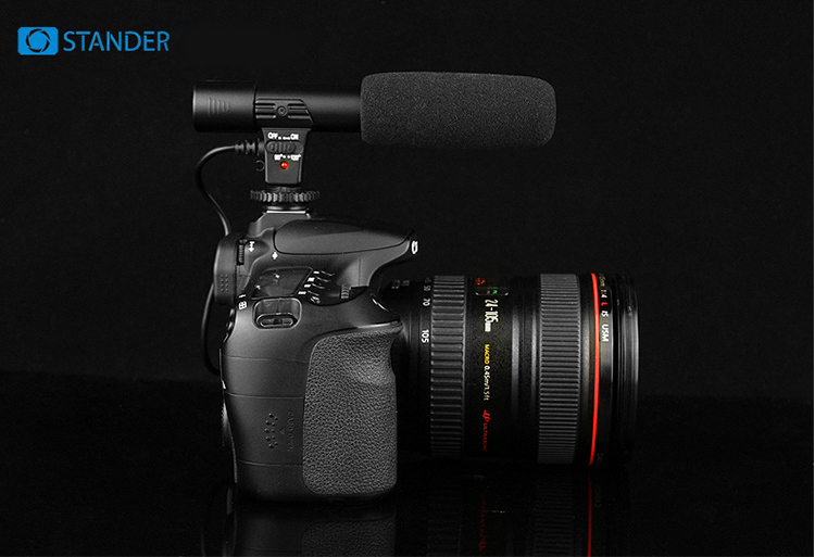 ไมค์ติดหัวกล้องSTANDER MIC-01 ราคถูก