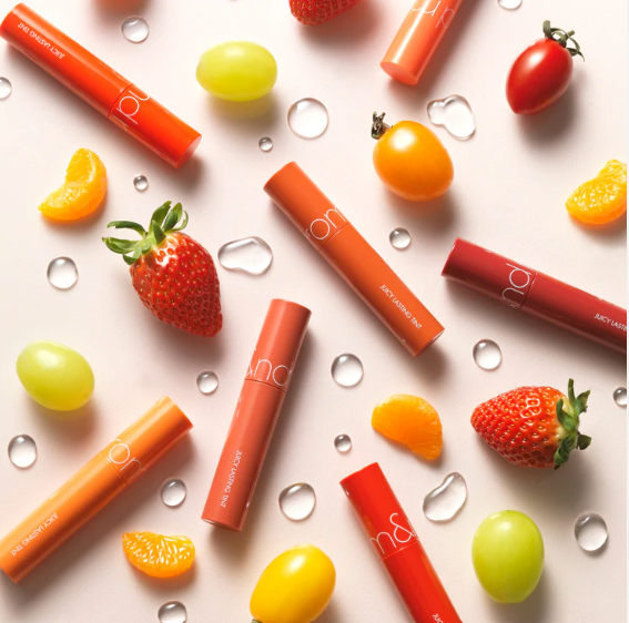 ลิปทินท์โรแมนด์ Romand Juicy Lasting Tint สี 18 Mulled Peach