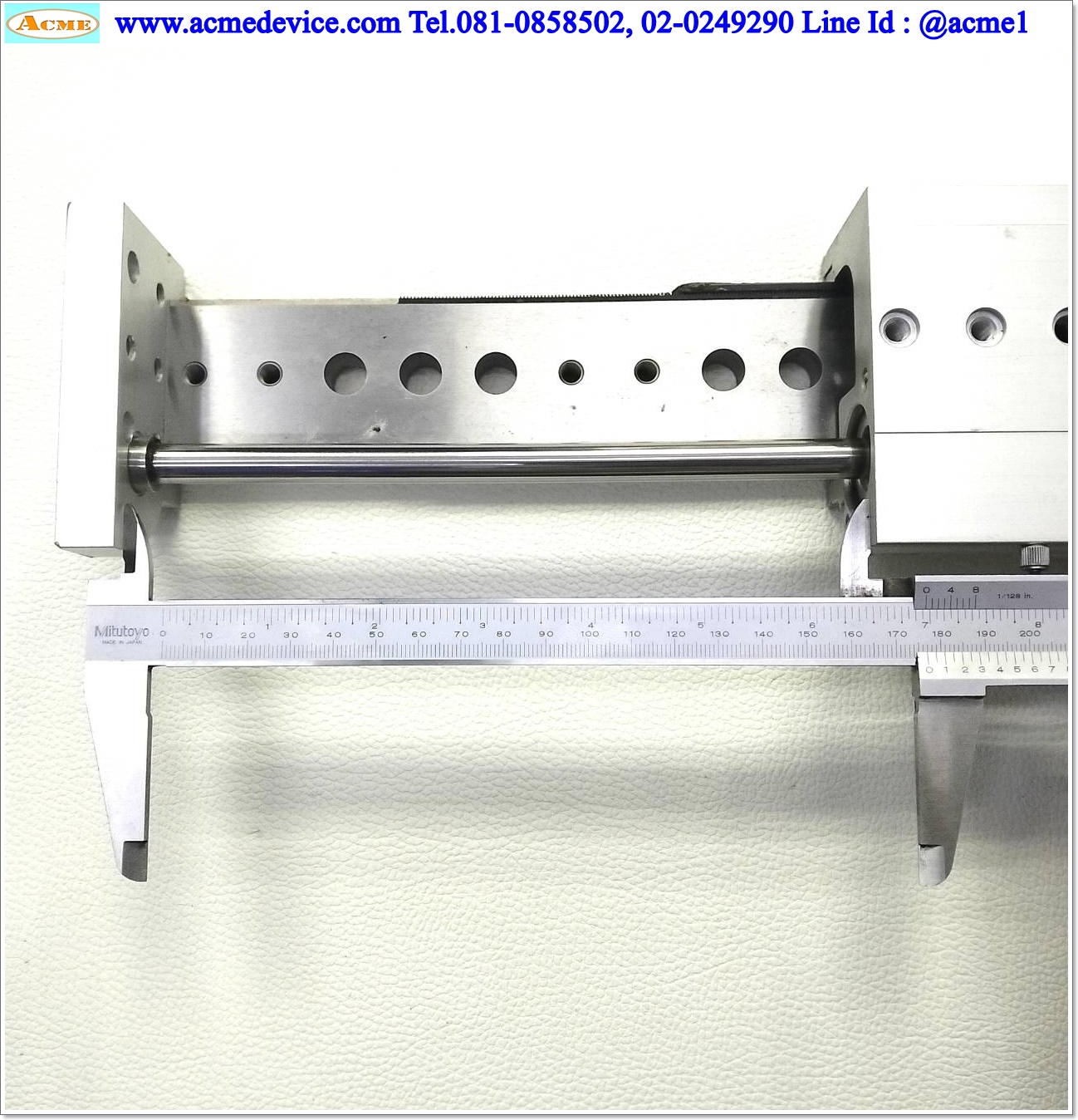 Air Cylinder Festo รุ่น DGSL-20-200, Bore 20 mm, Stroke 200 mm.