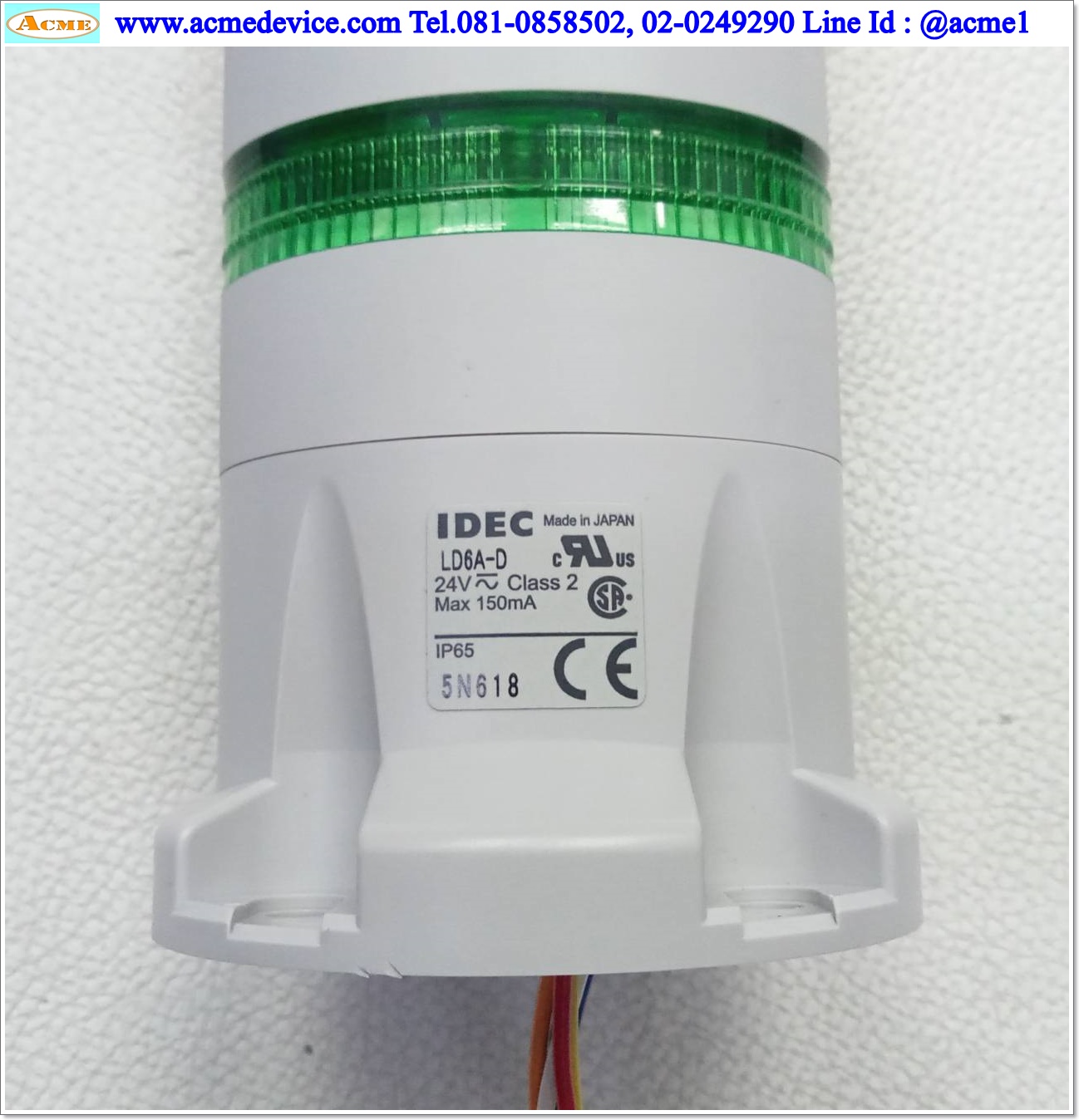 Tower Light Idec รุ่น LD6A-D, 24V AC/DC