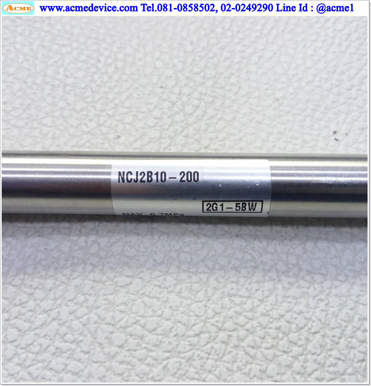 Air Cylinder SMC รุ่น NCJ2B10-200, Bore 10 mm., Stroke 2"