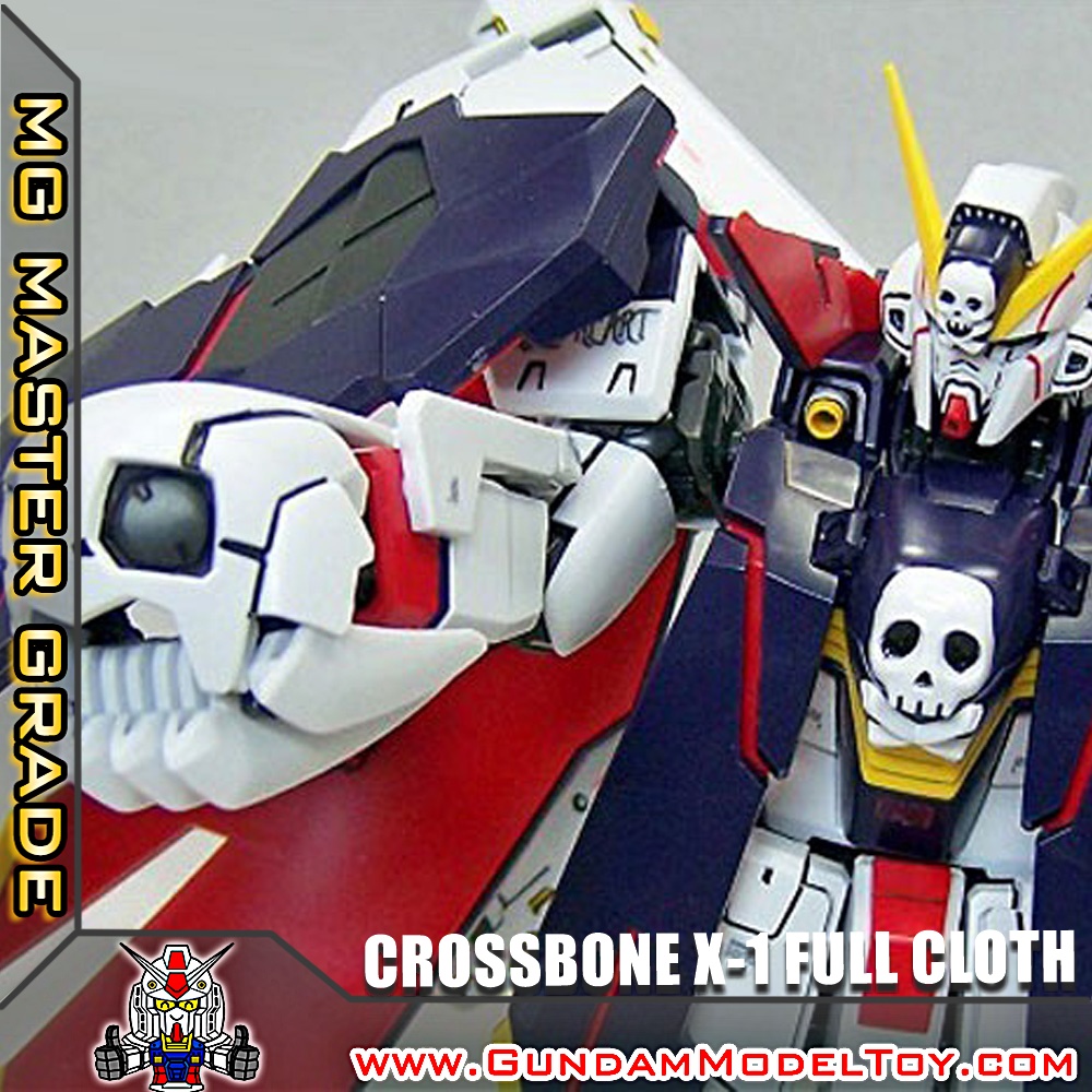 MG 1/100 CROSSBONE GUNDAM X-1 FULL CLOTH ครอสโบน กันดั้ม เอ็กซ์วัน ฟูล โคลธ