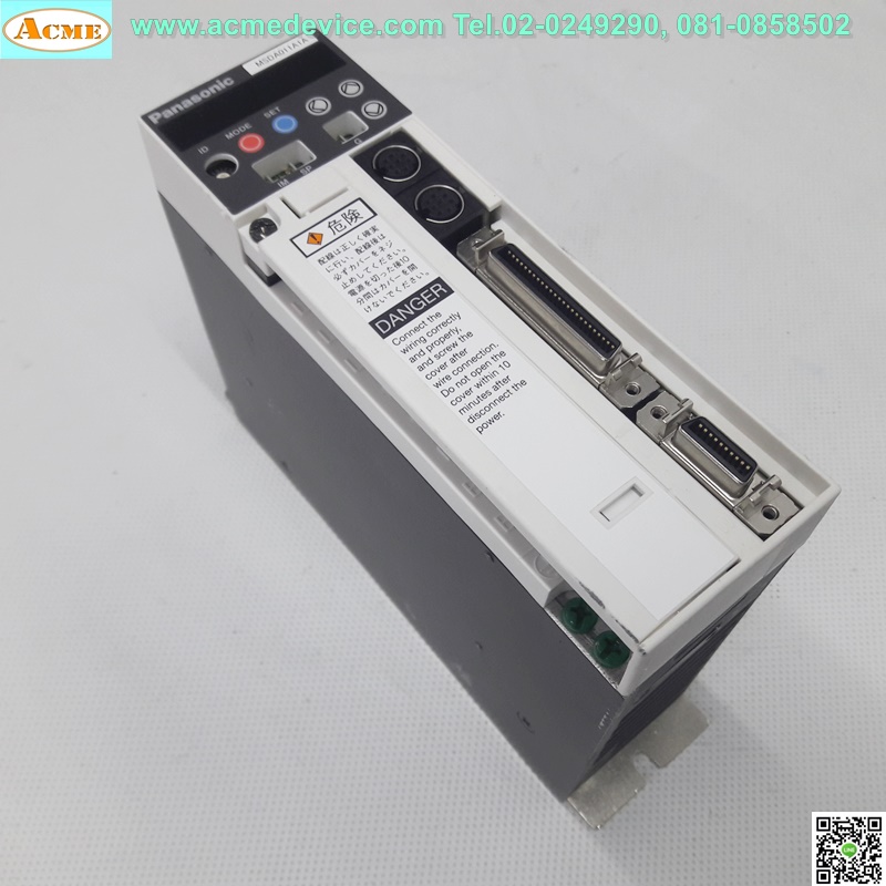 Servo Drive Panasonic รุ่น MSDA011A1A, 100W, (110V)