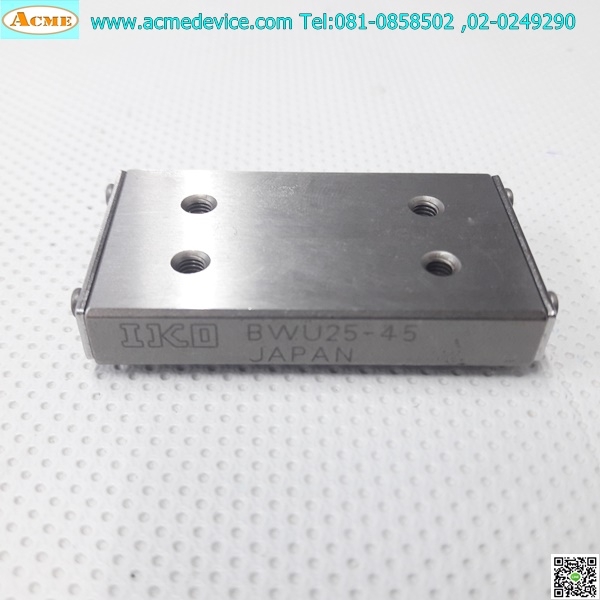 Linear Ball Slide IKO รุุ่น BWU25-45, ขนาด 25 x 45 mm.