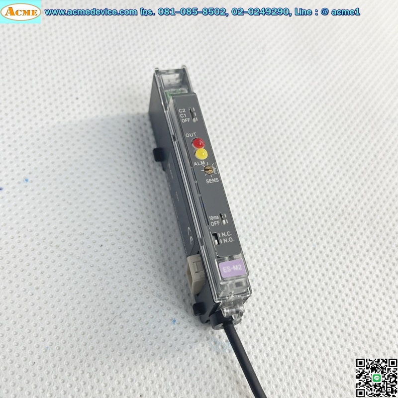 Proximity Amp Keyence รุ่น ES-M2, NPN, (ไม่มีฝา)