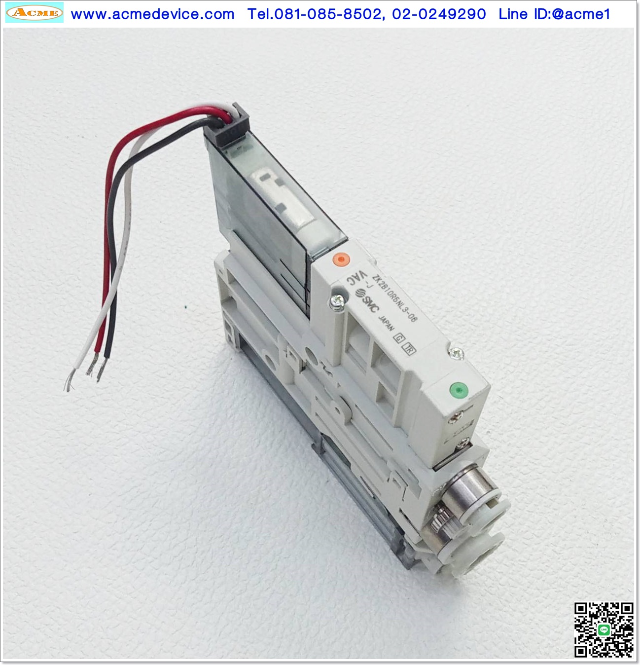 Vacuum Ejector SMC รุ่น ZK2B10R5NL3-06-J, -91 kPa, (Interlock)