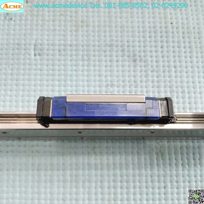 Linear Block and Rail NSK รุ่น PE15 ,รางสไลด์ขนาด 42 mm x 590 mm