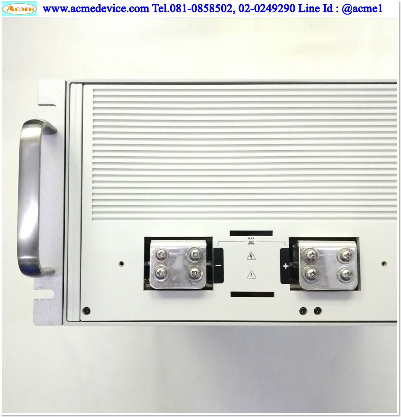 DC Electric Load Chroma รุ่น 6314A, Mainframe for 4 Modules, 63112A, DC Load Module 240A, 80V, 1200W