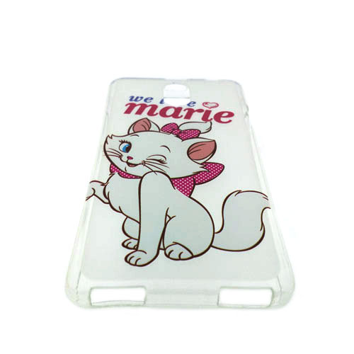 เคสฝาหลัง LENOVO Vibe P1m ซิลิโคนใสแท้ ลายแมว marie