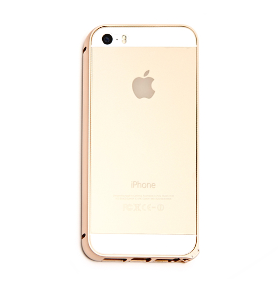 เคส iPhone6/6s กรอบทองบัมเปอร์ อลูมิเนียมแท้ (สีทอง)