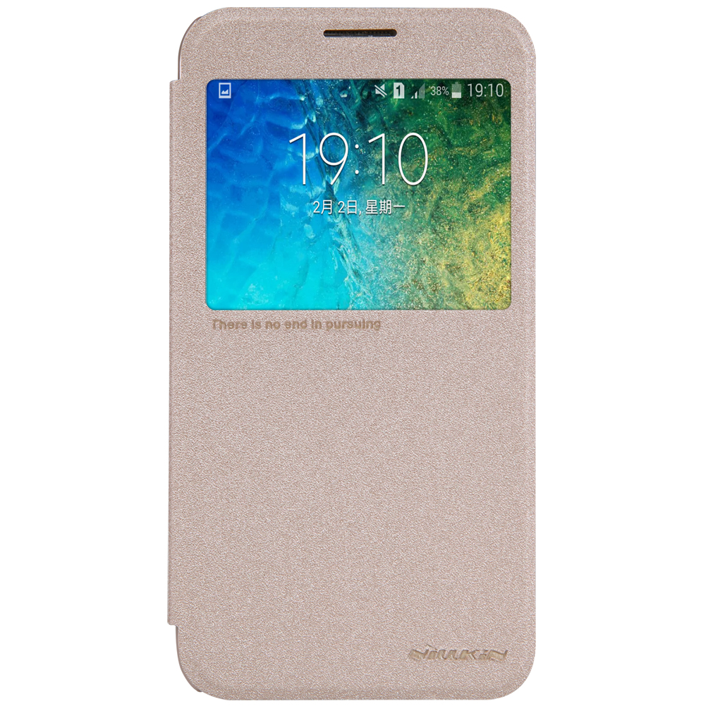 เคสฝาพับ SAMSUNG Note 4 nillkin แท้ สีทอง
